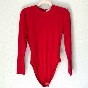 vintage wool bodysuit M